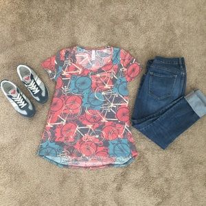 NWT lularoe bicycle shirt